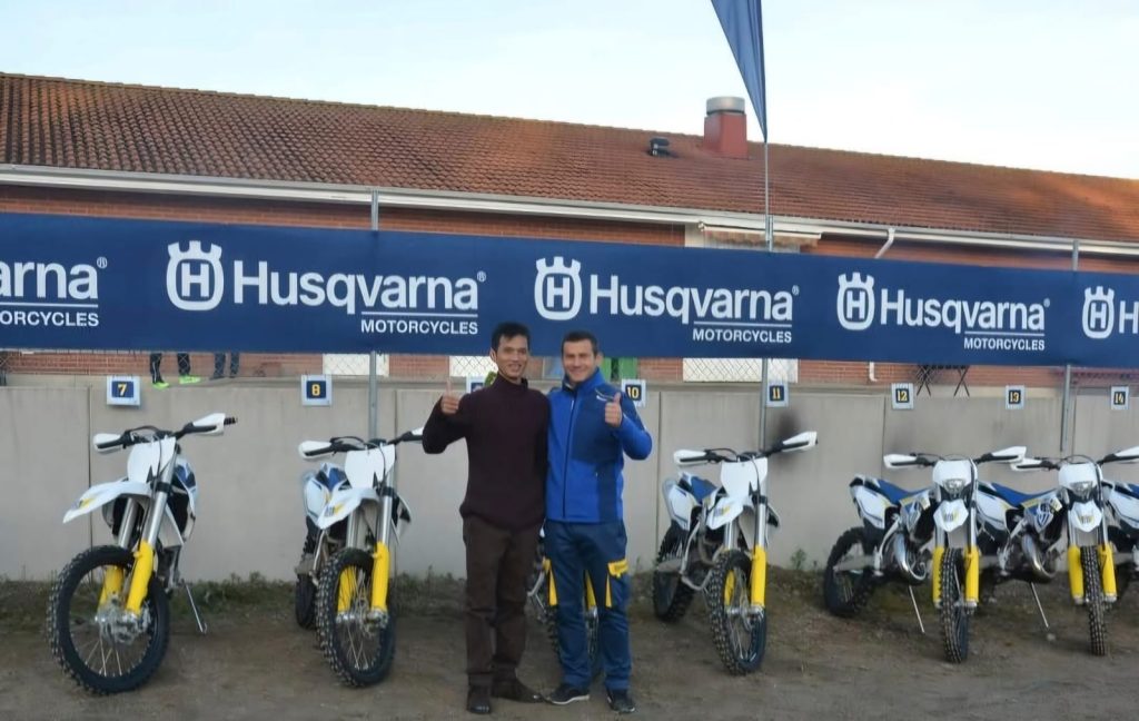 Liputan Husqvarna Press Media Louching. Swedia 2013.